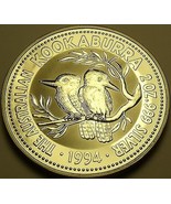 Edelstein UNC Silber Australien 1994 2 Dollars ~ Kookaburra - £81.45 GBP