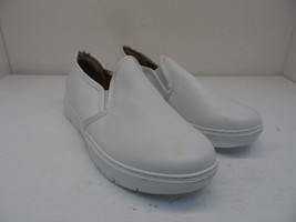 Nurse Mates Women&#39;s Slip-On Adela Slip-Resistant Work Shoe White Size 7.5M - £28.47 GBP
