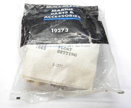 Mercury Quicksilver 19273 Float Kit NOS MP1 - $12.10