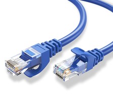 Cat6 Ethernet Cable for Gaming Blue 30ft LAN Network Patch Cord Wire High Speed  - £23.94 GBP