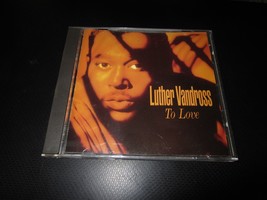 To Love By Luther Vandross (CD, 1993, Sony) - $8.90