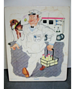 Vintage Playskool 80-10A Golden Press, INC Childrens Puzzle Milk Man USED - $13.70 CAD