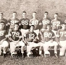 1963 Real Photo New Hampshire West High School Football Team Starters E88R - $49.99