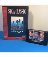 Columns (Sega Genesis, 1990) CLASSIC VIDEO GAME VINTAGE ORIGINAL CASE BOX  - $18.76