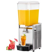 VEVOR Commercial Beverage Dispenser, 20.4 Qt 18L Single Tank Ice Tea Dri... - $11,515.68 MXN
