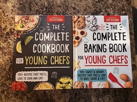 The Complete Baking Cookbook for Young Chefs America&#39;s Test Kitchen LOT ... - $21.76 CAD