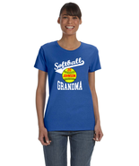 Custom Softball Grandma Ladies T-shirt - $442.80 MXN+