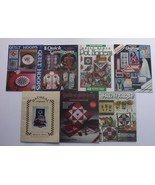 Vintage Quilting Pattern books / booklets Lot of 7 Quick Cardigans for Q... - $9.49