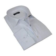 Men's Shirt By CASILA Turkey Cotton Blend Long Sleeves 501990-19 White C... - $31.99