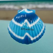 Atlantis Clamshell Bobble Fridge  Souvenir Magnet Bouncy Bright Tie Dye ... - $12.87
