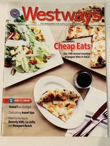 AAA Westways March / April 2017 Cheap Eats Magazine - £6.36 GBP