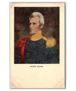 Lot of 2 Andrew and Rachel Jackson Portraits Nashville TN UNP Linen Post... - $4.90