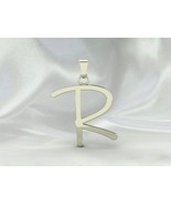 R Alphabet Letter Word 925 Sterling Silver Handmade Pendant Locket Jewelry - €42,50 EUR