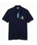 Lacoste $165 Polo Shirt Mens Contrast Placket Crocodile Badge Pique Sz 3... - £44.75 GBP