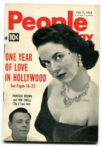 People Today February 11 1953- Alice B Tolkas- Vanessa Brown - £24.66 GBP