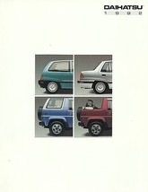 1992 Daihatsu US sales brochure catalog 92 CHARADE ROCKY - £6.38 GBP