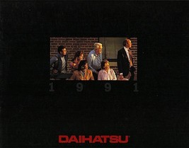 1991 Daihatsu US sales brochure catalog 91 CHARADE ROCKY - £6.25 GBP