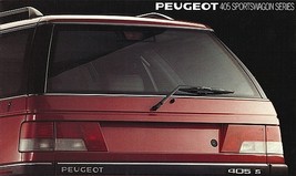 1990 Peugeot 405 SPORTSWAGON sales brochure catalog 90 DL S - $10.00