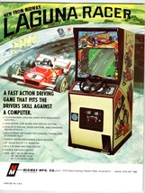 Laguna Racer Video Arcade Game FLYER Original Retro Promo Vintage Artwor... - £15.15 GBP