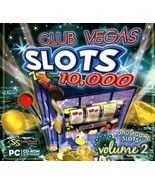 CLUB VEGAS - 10,000 SLOTS VOLUME 2 --PC  GAME ( NEW ) - £7.82 GBP