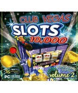 CLUB VEGAS - 10,000 SLOTS VOLUME 2 --PC  GAME ( NEW ) - $9.99