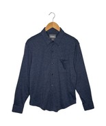 Bonobos Shirt Mens Medium Short Blue Standard Fit Button Up Long Sleeve ... - $29.77 CAD