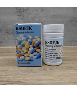 KSDFJK All-Natural Adult Gummy Vitamins Complete Daily Multivitamin Support - $14.99