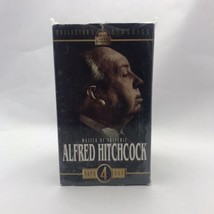 Alfred Hitchcock 4 VHS Collector&#39;s Classics New Sealed Master Of Suspense 1998 - £7.35 GBP