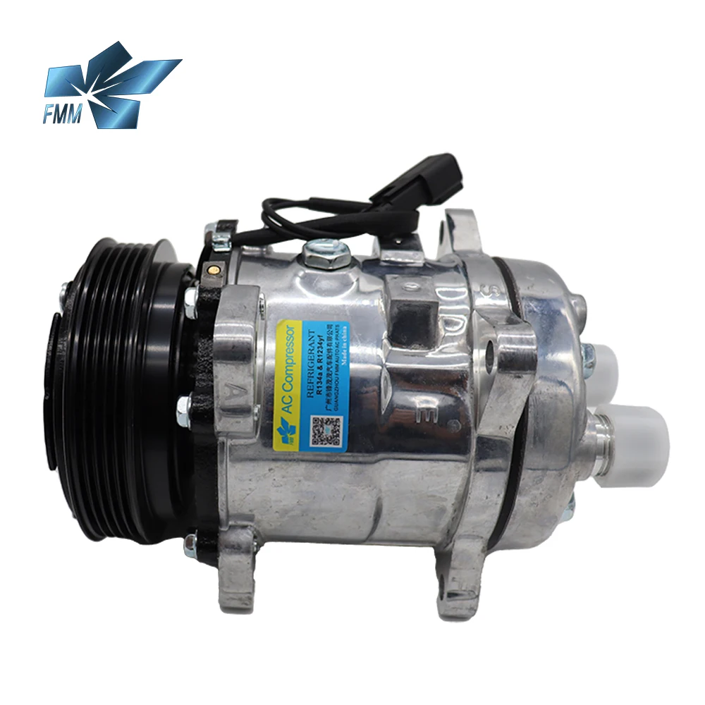 12v Air Conditioning AC Compressor For 7279139 QP5H11181 For Bobcat T550 T595 S5 - £410.13 GBP
