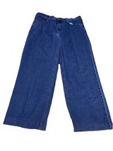 Fortress Products Straight Denim Jeans Mens 42x32 Blue 5-Pocket Dark Was... - $22.54