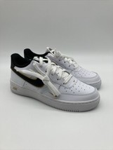 Nike Air Force 1 LV8 (GS) ‘White Gold Black’ DM3322-100 Youth Sizes 5.5Y-6Y - £87.88 GBP