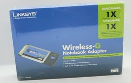 Linksys WPC54G Wireless WIFI  Notebook Adapter Factory Sealed New - £9.02 GBP