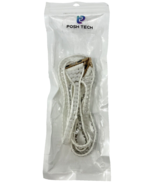 Posh Tech Beaded Wrap Band For Apple Watch in Silver/White - $17.09