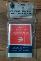Vintage Basic Check List United States Coins by Whitman 1979 Brand New &amp; Sealed - £7.04 GBP