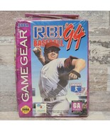 R.B.I. '94 BASEBALL for Sega Game Gear New Factory Sealed  - $74.24