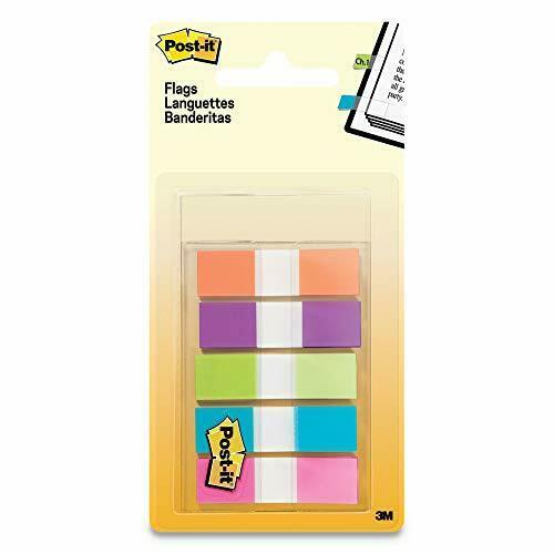 Post-it Flags Page Marker Assorted Bright 100 Flags - $3.83