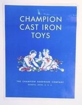 Champion Cast iron Toys catalog 1930 reprint antique toys - £11.16 GBP