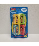 Vintage 2000 Fisher Price Little People Twist &amp; Turns 4 Toys - New In Pa... - $69.48 CAD
