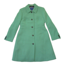 NWT J.Crew Classic Lady Day Coat in Fresh Grass Doublecloth Wool Thinsul... - £186.68 GBP