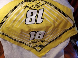 Kyle Busch #18 Bandana (21 sq in) or Mask-Yellow &amp; Black - £10.55 GBP