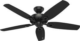 53243 Builder Elite Indoor Ceiling Fan With Pull Chain Control, 52&quot;, Matte - £117.19 GBP