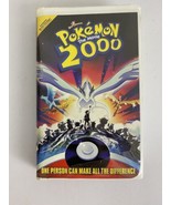 Pokemon the Movie 2000 VHS Clamshell Case Tape - £7.76 GBP