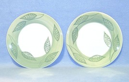 Pier 1 Folia 2 Salad Dessert Plates Handpainted Italy - $7.99