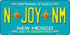 N Joy NM New Mexico Novelty Metal License Plate LP-6678 - $18.95