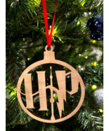 Magic Wand Hat Wooden Christmas ornament, New Year Snowball, Holiday gift - $178.63 MXN