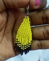 African Maasai Beaded Ethnic Tribal Earrings - Handmade in Kenya 19 - $9.99