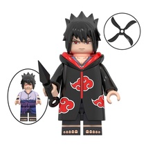 Sasuke Uchiha Taka Akatsuki Naruto Series Minifigures Weapons and Accessories - £3.14 GBP