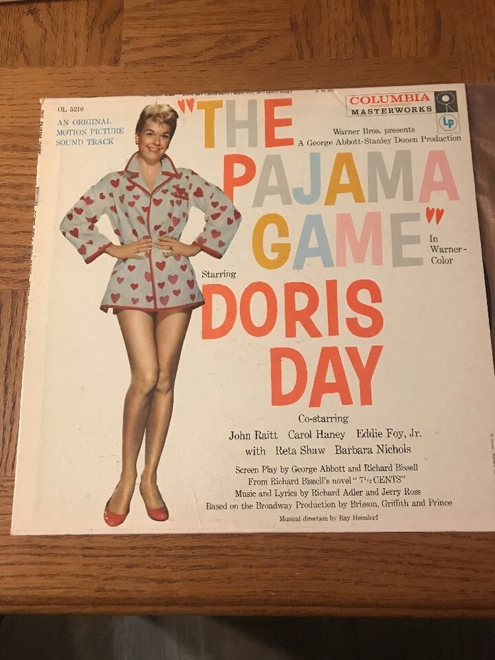 The Pajama Game Doris Day Album-Very Rare-SHIPS N 24 HOURS - $29.35