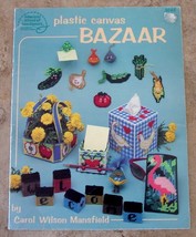 Holiday Gifts BAZAAR Plastic Canvas Patterns-Basket-Key Holder-Coasters-... - $7.00