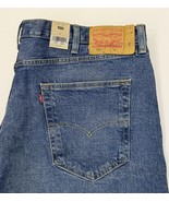 NWT Levis Mens 501 ORIGINAL Blue Jeans Denim  Shorts 44 Stretch Stonewas... - £21.18 GBP